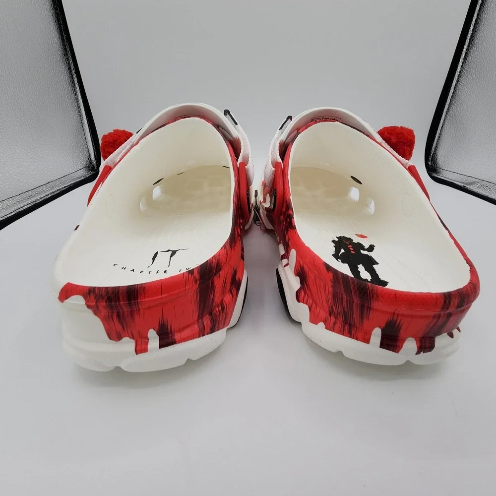 Crocs IT Movie All-Terrain Clog Horror Pack Pennywise Mens 9‎ /Womens 11 NEW